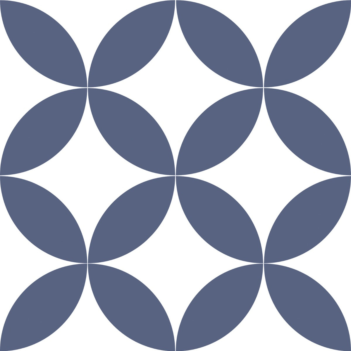 Tokio Azul 22.5 x 22.5cm, matt tile at Irwin Tiles