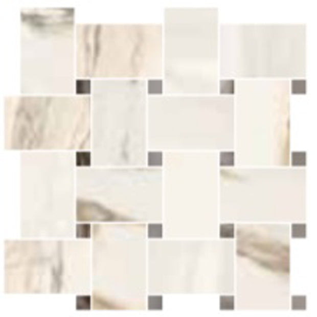 Trumari Gold Maxi Mosaic 30 x 30cm, tile at Irwin Tiles