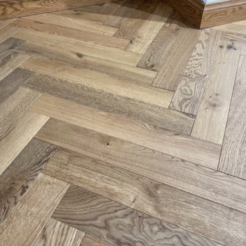 Tudor Oak Engineered Herringbone, engineered wood flooring at Irwin Tiles