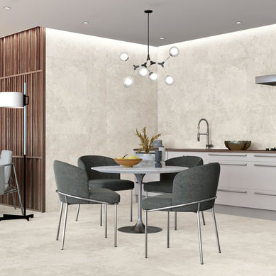 Tuscany Bone 80 x 80cm, matt porcelain tile for kitchens, bathrooms and hallways at Irwin Tiles