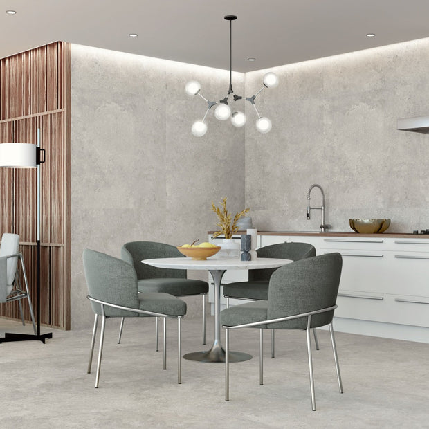 Tuscany Pearl 80 x 80cm, matt tile at Irwin Tiles