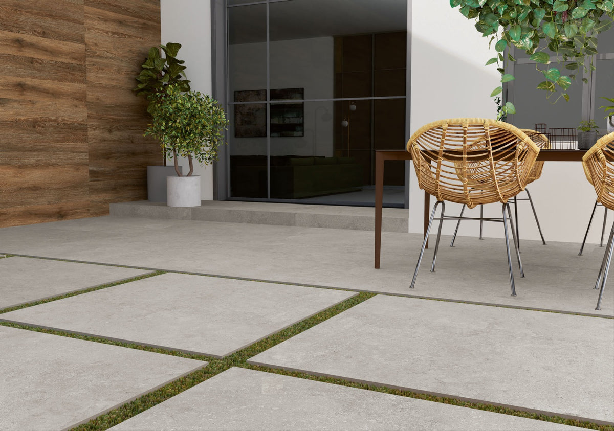 Tuscany Pearl 80 x 80cm, porcelain tile at Irwin Tiles