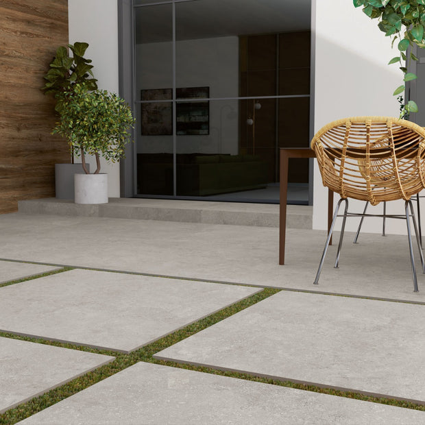 Tuscany Pearl 80 x 80cm, porcelain tile at Irwin Tiles