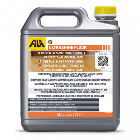 Fila Ultrashine Floor 5ltr, cleaner and sealer at Irwin Tiles