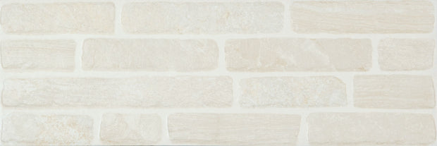 Uptown Blanco 18.5x55.5cm, matt wall tile at Irwin Tiles