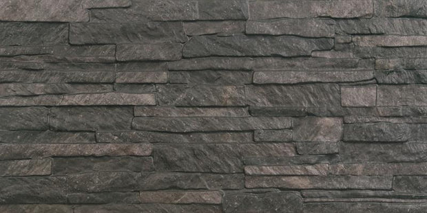 Valley Front Black 30x60cm, porcelain tile at Irwin Tiles