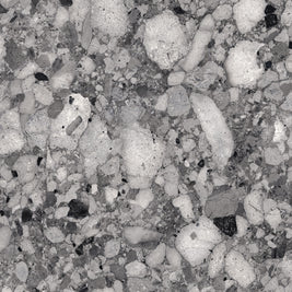 Venistone Dark Glossy 89 x 89cm tile, grey, at Irwin Tiles