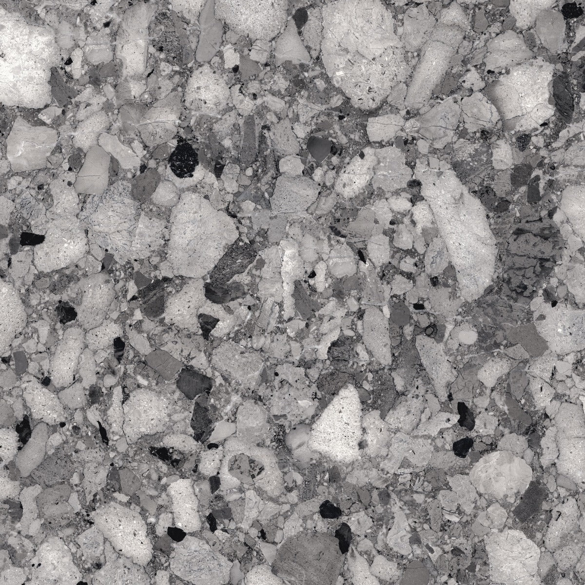Venistone Dark Glossy 89 x 89cm, grey tile at Irwin Tiles, view 9