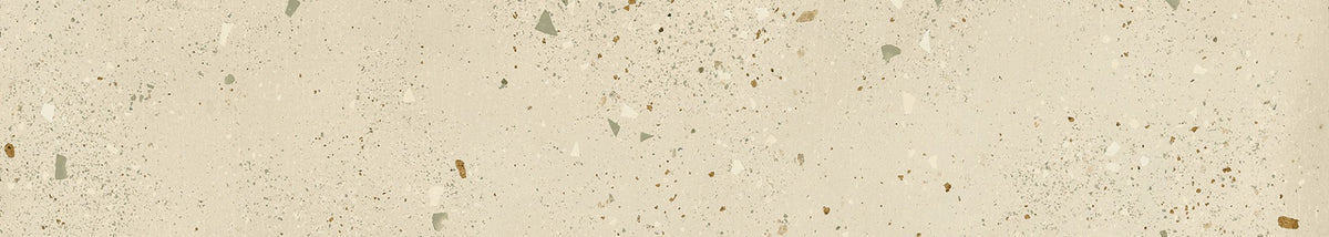 Via De Sale Tan 5.2x29cm tile, beige gloss, at Irwin Tiles