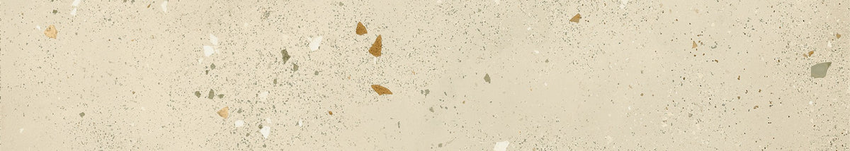 Via De Sale Tan 5.2x29cm, gloss porcelain tile for kitchens, bathrooms and hallways at Irwin Tiles