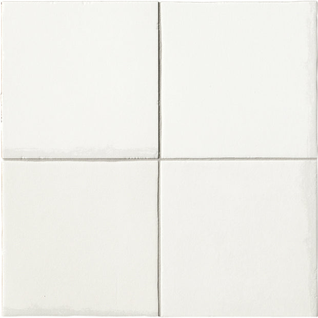 ViaEmilia Blanco 20x20cm, matt tile at Irwin Tiles