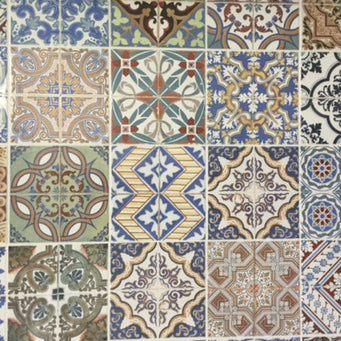 Vintage 20x20cm, ceramic tile at Irwin Tiles