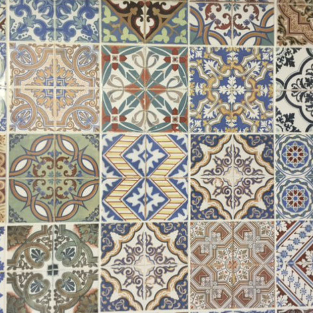 Vintage 20x20cm, ceramic tile at Irwin Tiles