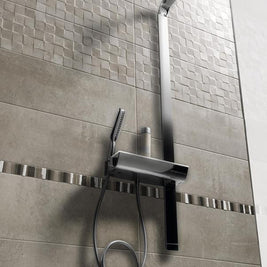 Vision Gris 25x75cm, ceramic wall tile at Irwin Tiles