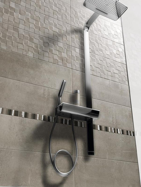 Vision Gris 25x75cm, ceramic wall tile at Irwin Tiles