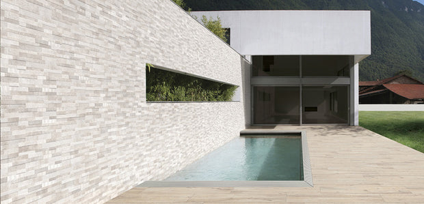 Volcano White 15 x 61cm, matt wall tile at Irwin Tiles