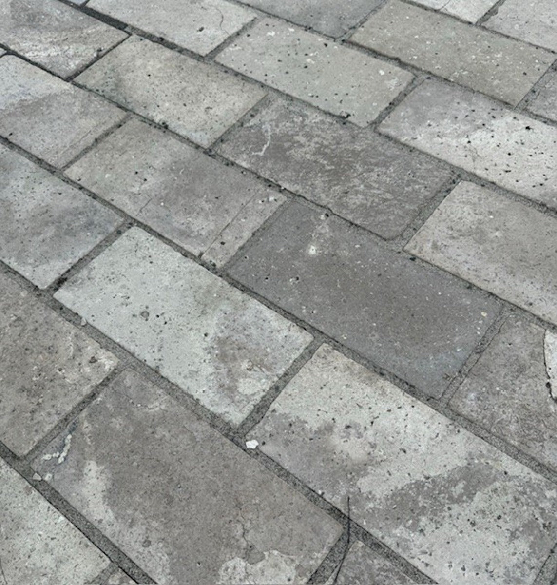 Walnut Stone Paver - Tumbled 15x30cm, natural stone paving at Irwin Tiles