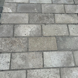Walnut Stone Paver - Tumbled 15x30cm, natural stone paving for patios, paths and outdoor areas at Irwin Tiles