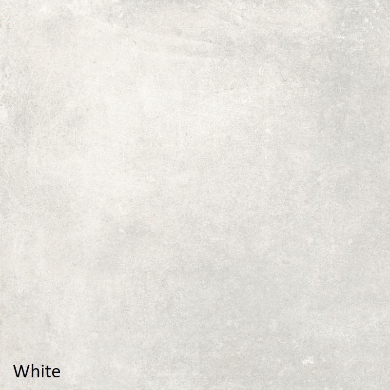 Volcano White 80 x 80 x 2cm, matt paving at Irwin Tiles