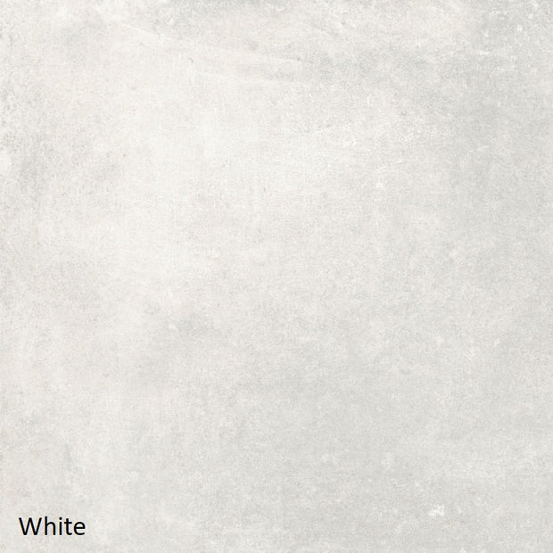 Volcano White 80 x 80 x 2cm, matt paving at Irwin Tiles