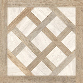 Yorkwood Classic 02 90x90cm, dark wood effect tile at Irwin Tiles